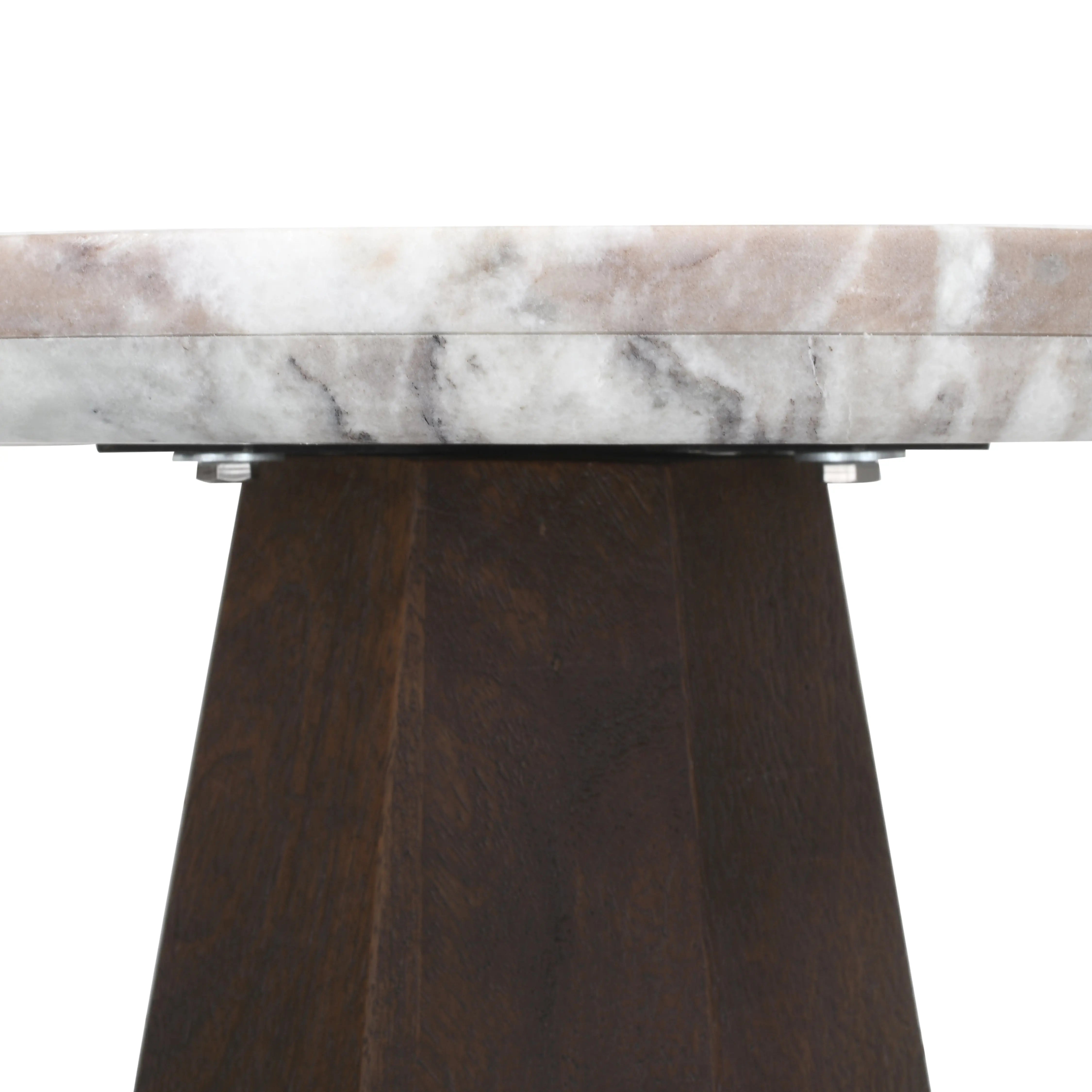 Richmond Interiors Oberoy End table in Brown  Nicholas John Interiors