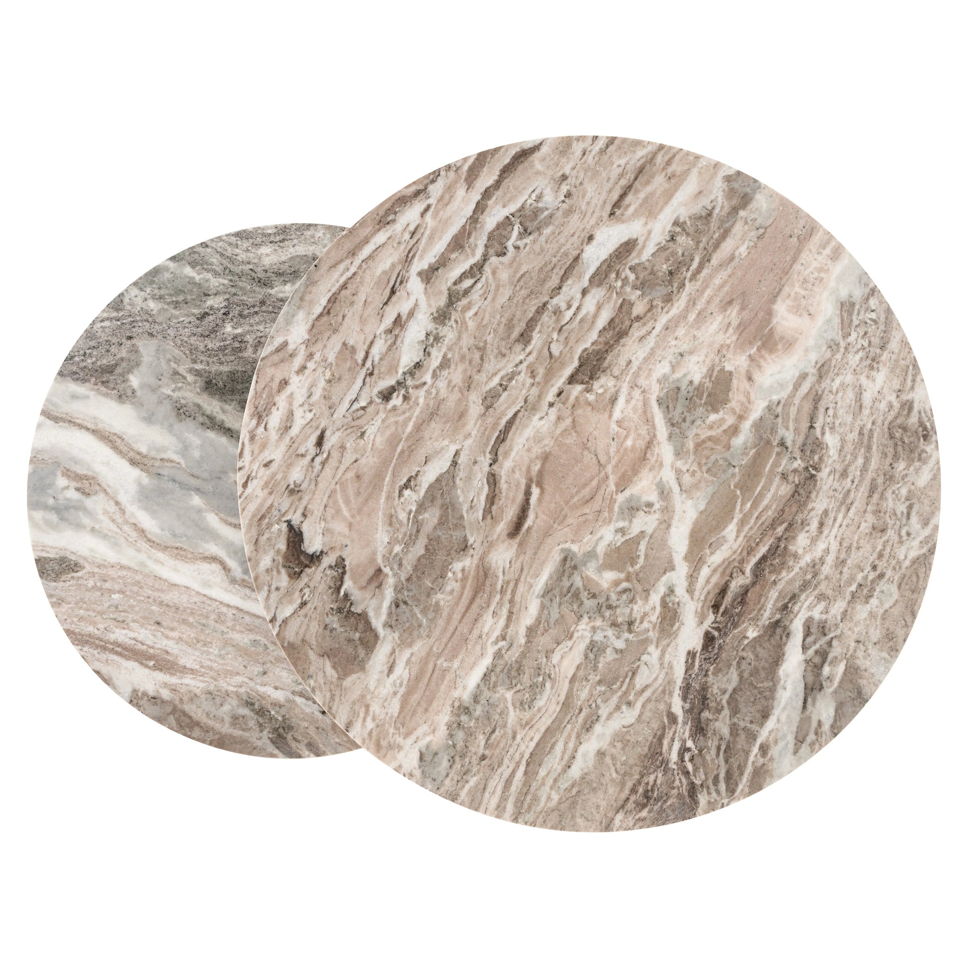 Richmond Interiors Fairfax Set of 2 Coffee Table in Stone  Nicholas John Interiors