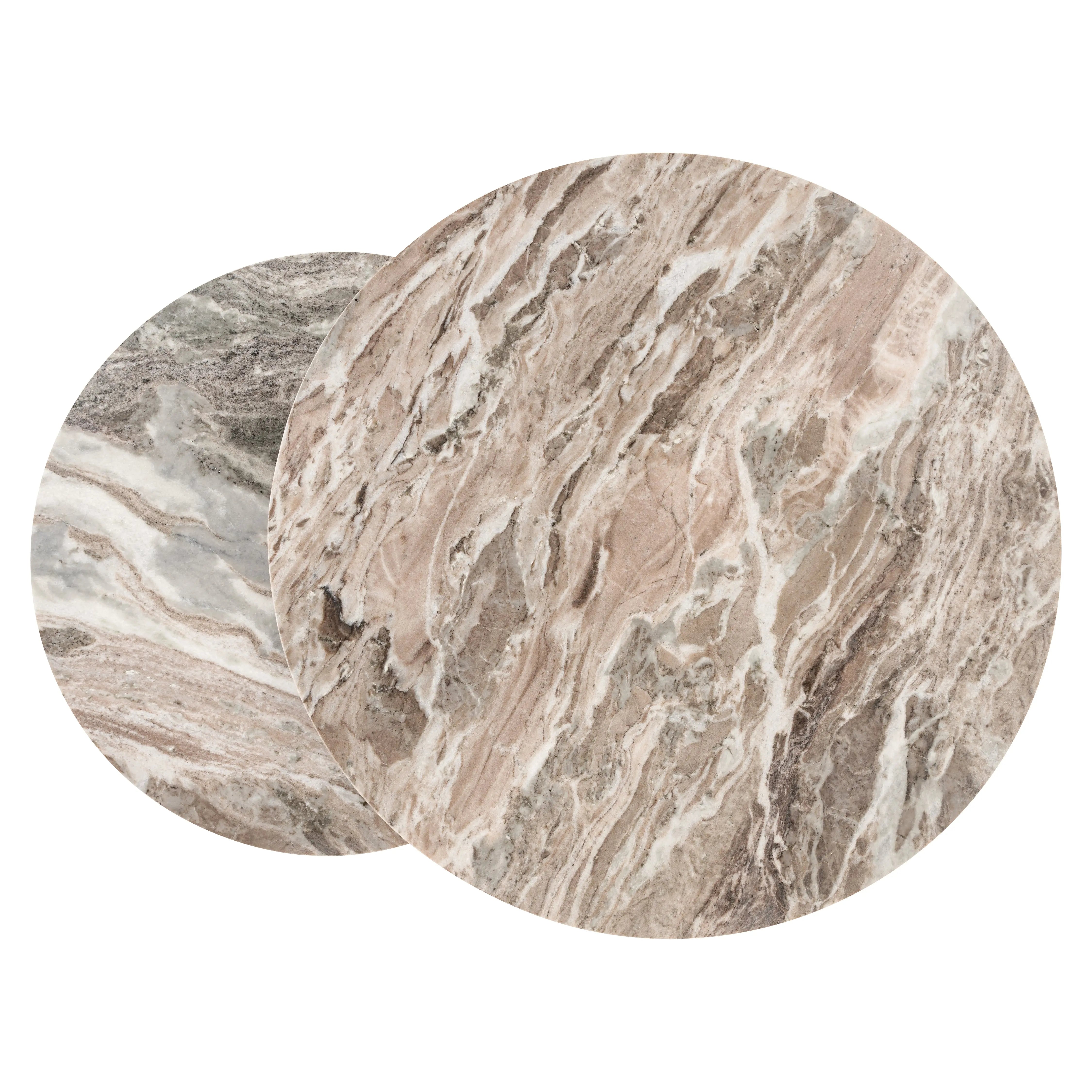 Richmond Interiors Fairfax Set of 2 Coffee Table in Stone  Nicholas John Interiors
