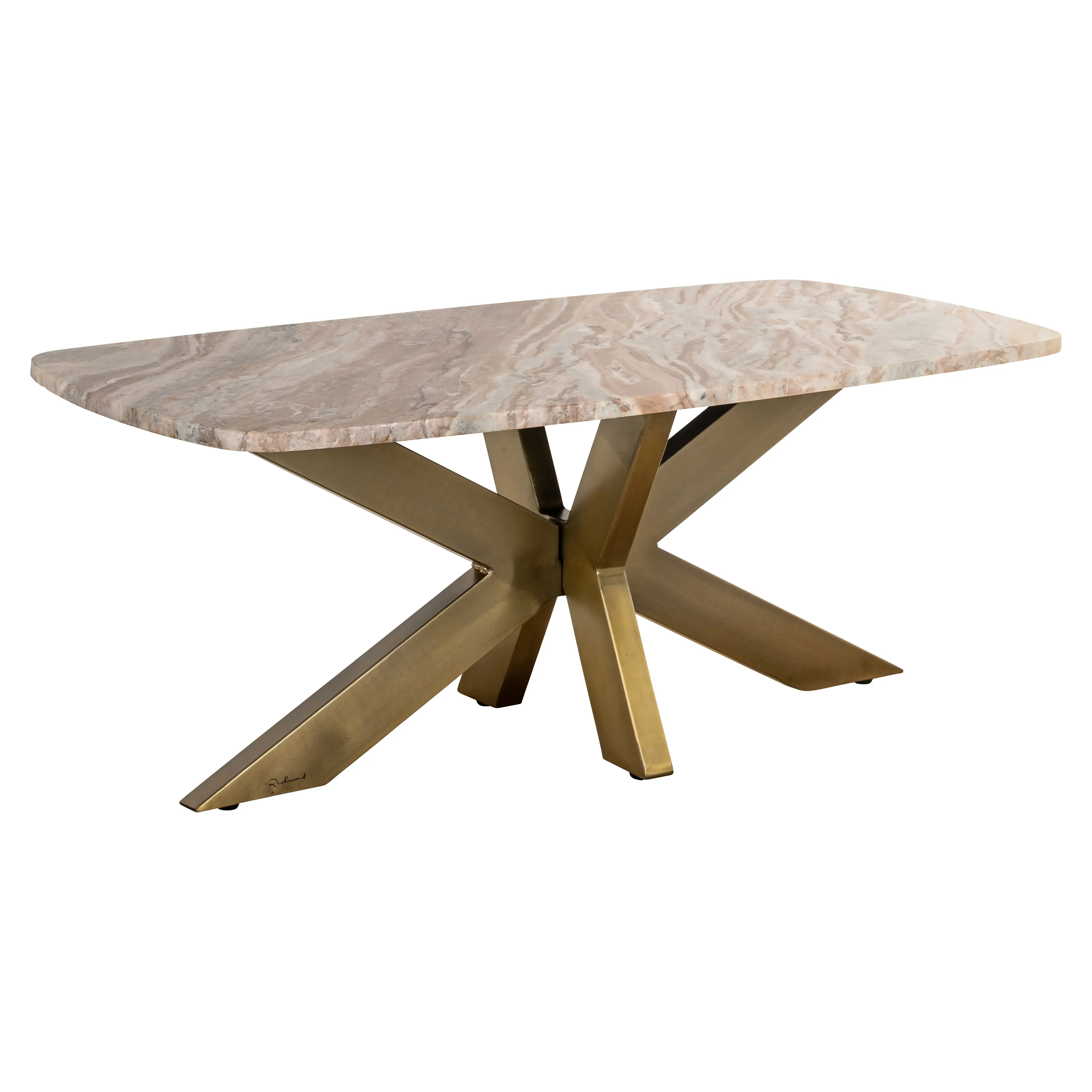 Richmond Interiors Bottega Coffee table in White  Nicholas John Interiors