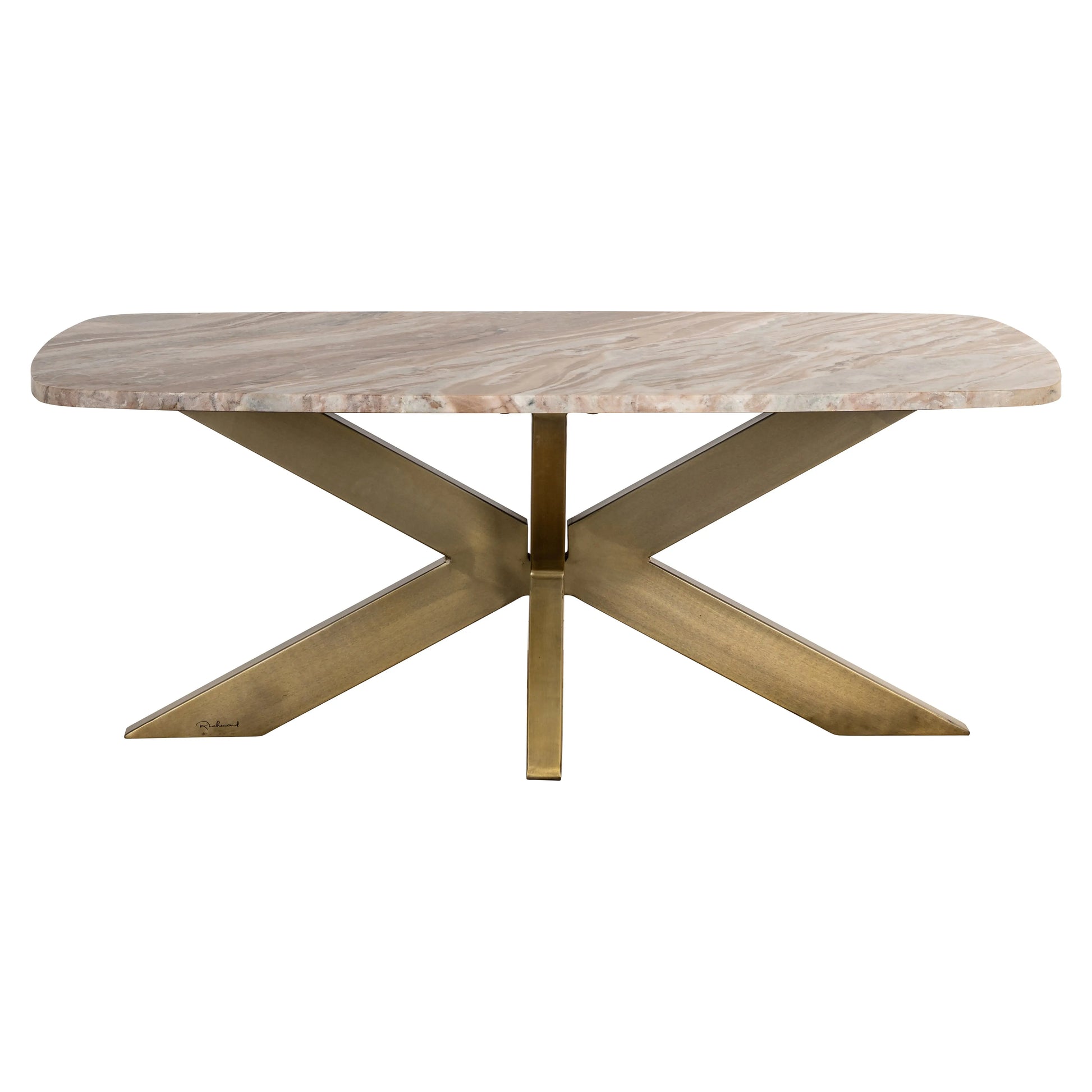 Richmond Interiors Bottega Coffee table in White  Nicholas John Interiors