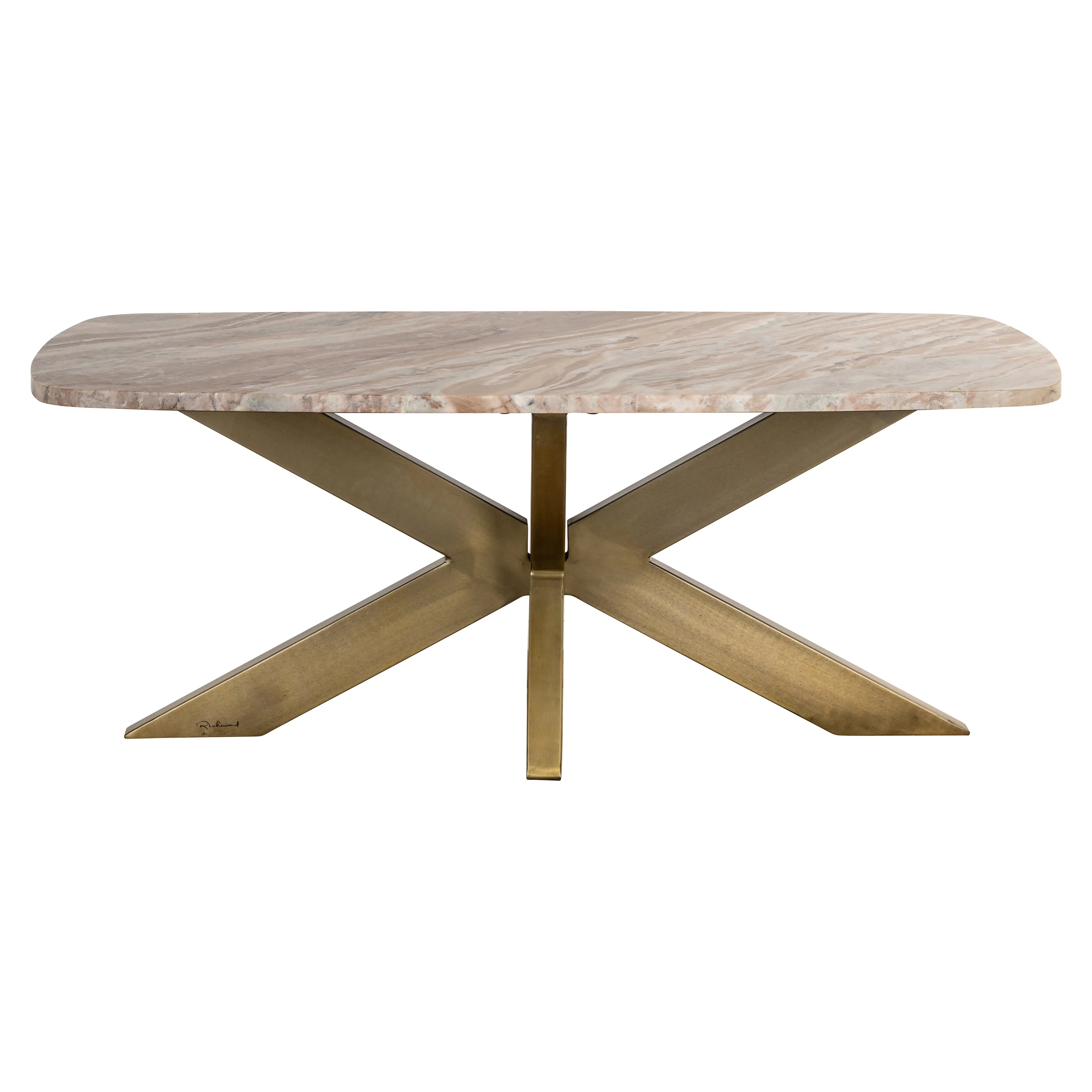 Richmond Interiors Bottega Coffee table in White  Nicholas John Interiors