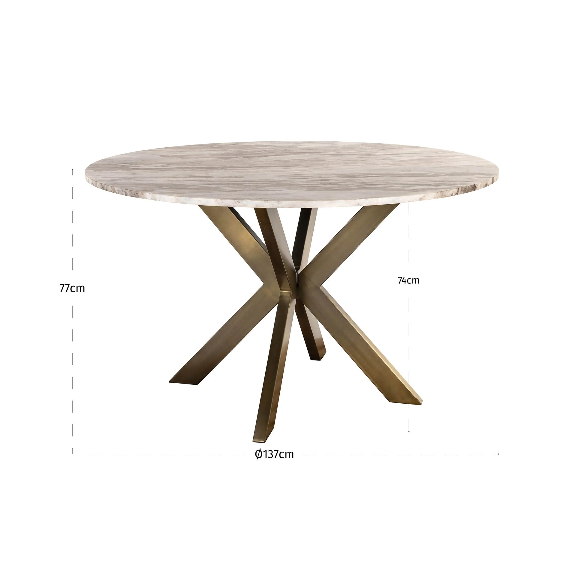 Richmond Interiors Bottega Dining Table in White  Nicholas John Interiors