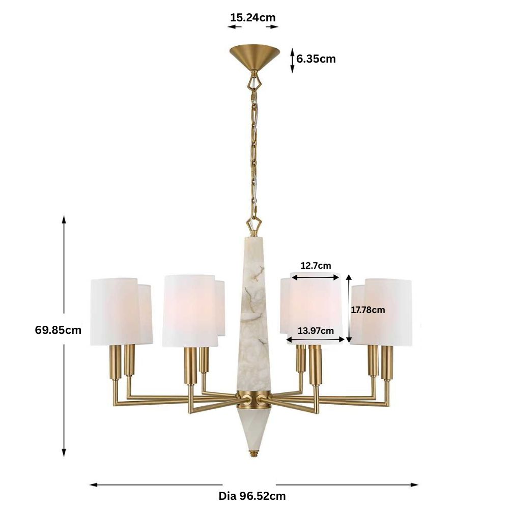 Uttermost Gathering 8 Light Chandelier