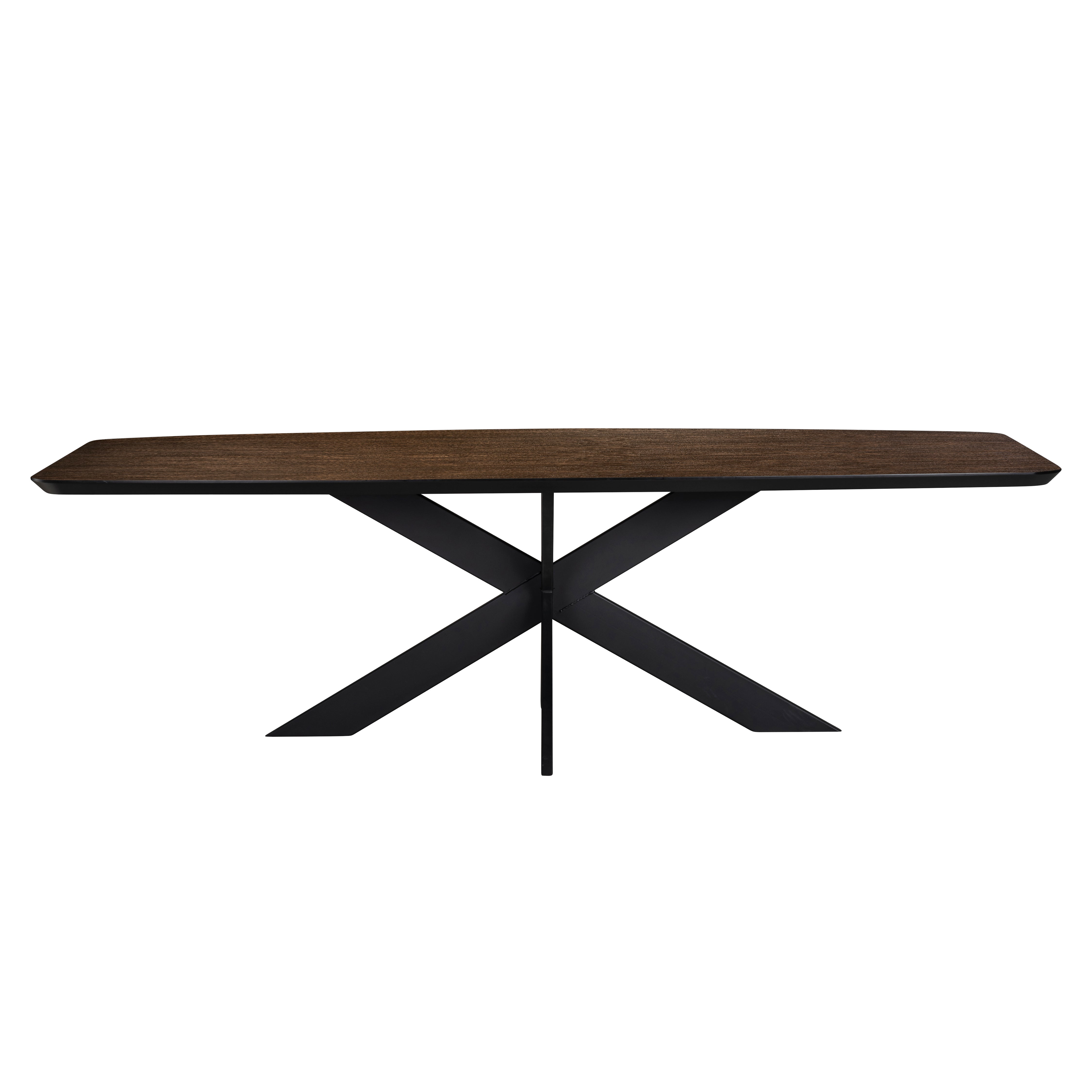 Richmond Interiors Bonvoy 235cm Dining Table in Brown