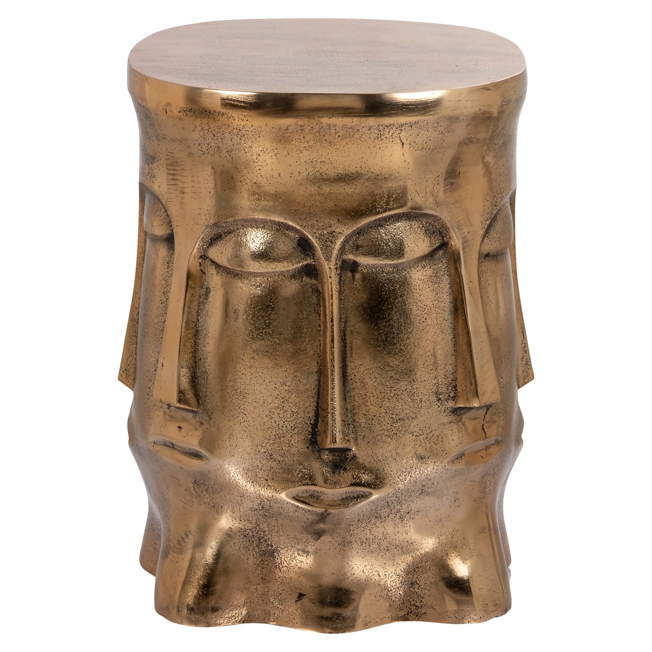 Richmond Interiors Hedron Gold End Table