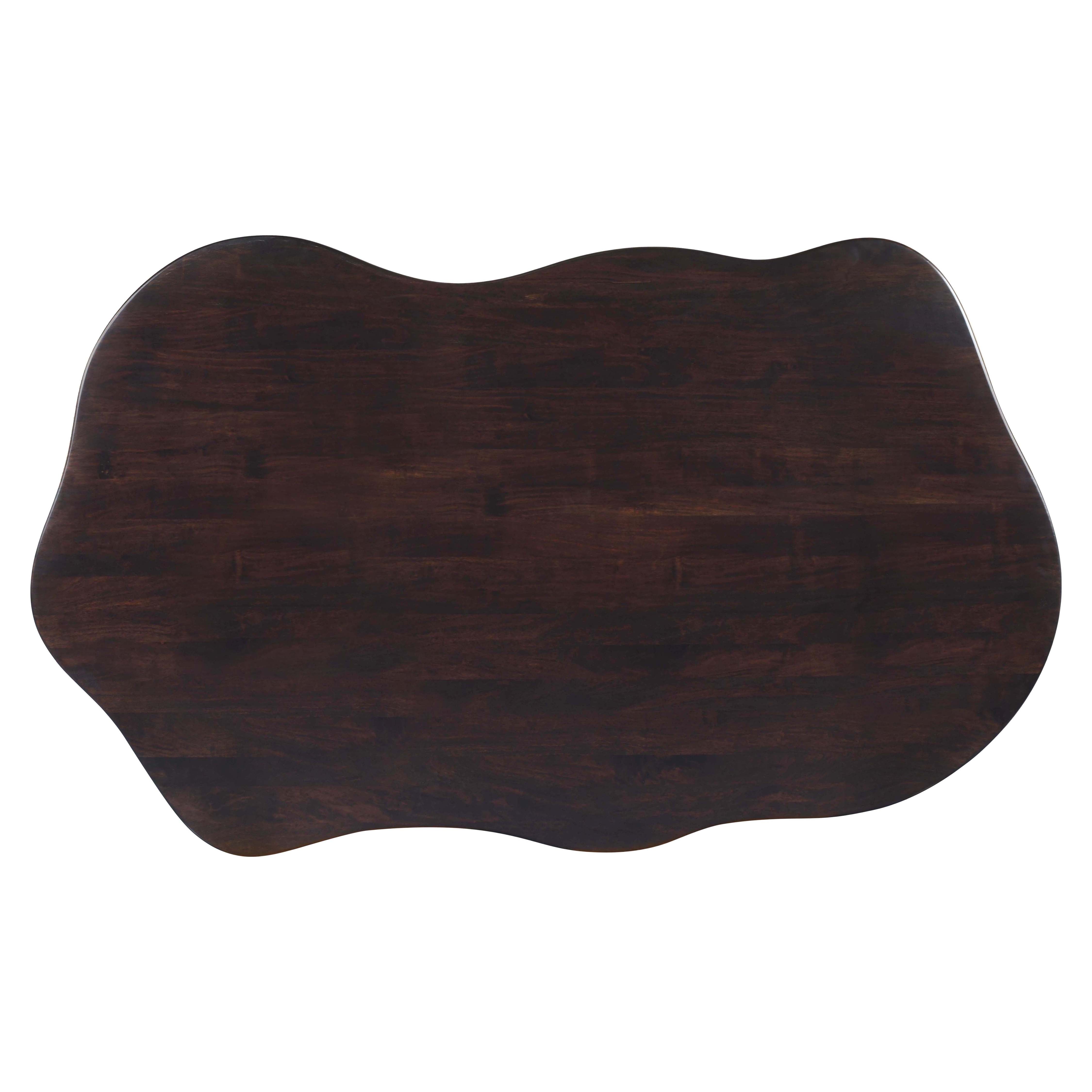 Richmond Interiors Sherman 230cm Dining Table in Brown