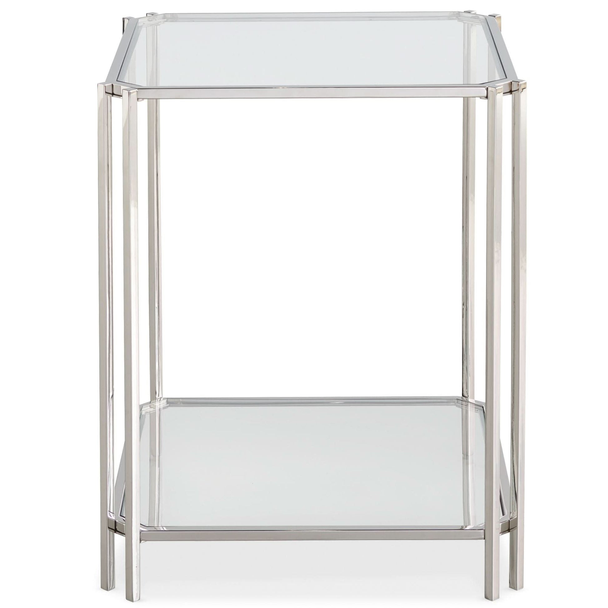 Caracole Cheryl Square End Table   Nicholas John Interiors
