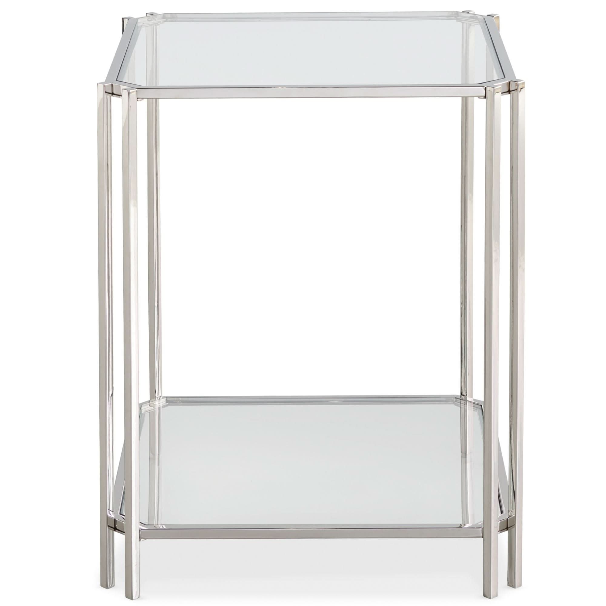 Caracole Cheryl Square End Table   Nicholas John Interiors