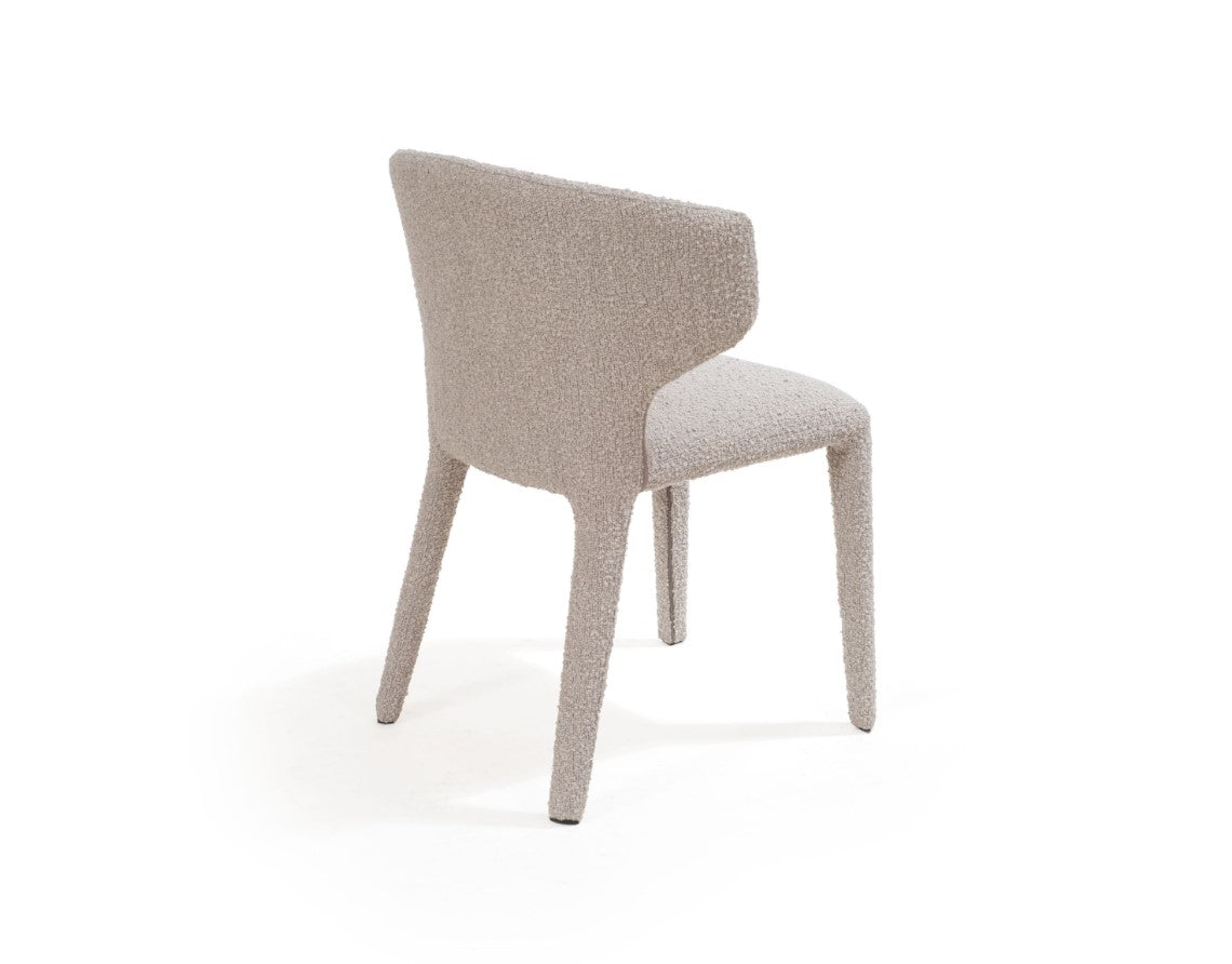 Tommy Franks Vela Dining Chair - Chex Steam Bouclé
