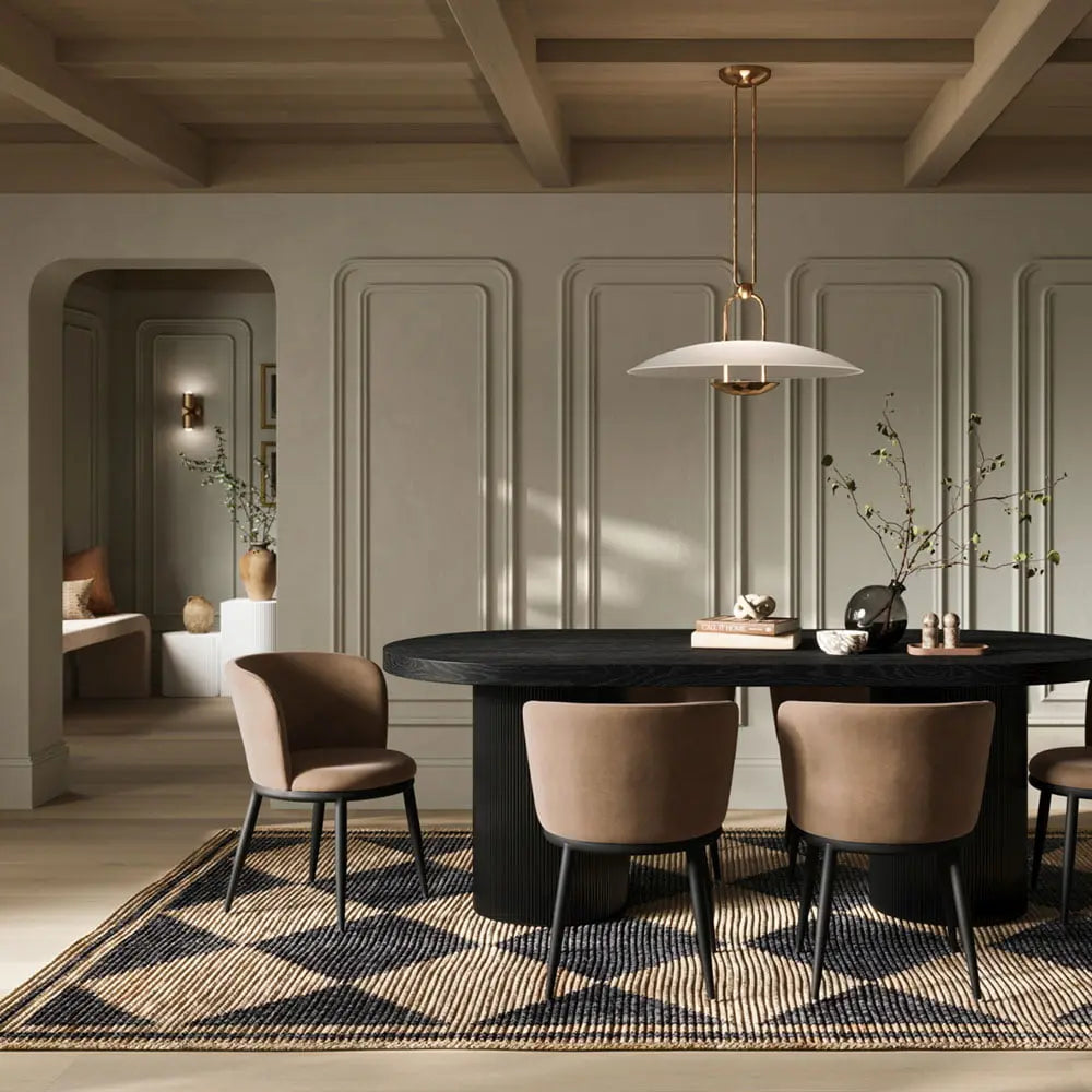 Ashford & Grey Nova Dining Chair in Mole  Nicholas John Interiors