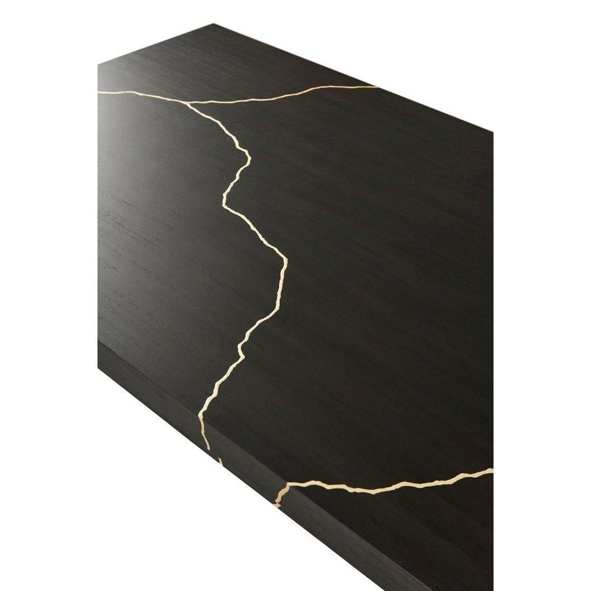 Theodore Alexander Table Marloe Coffee in Black   Nicholas John Interiors