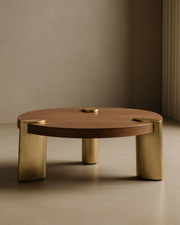 Tommy Franks Amara Coffee Table - Small - Dark Walnut   Nicholas John Interiors