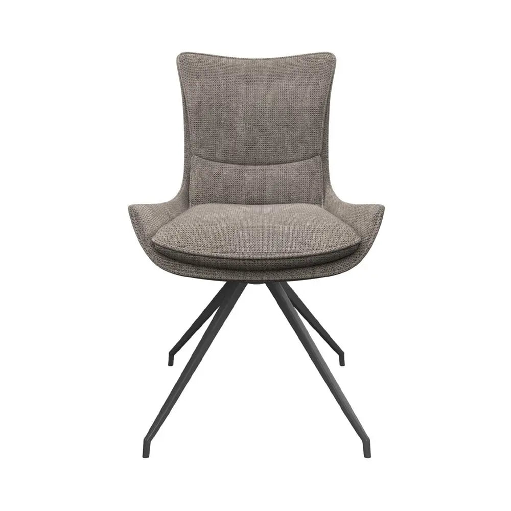 Amber Swivel Dining Chair Mink