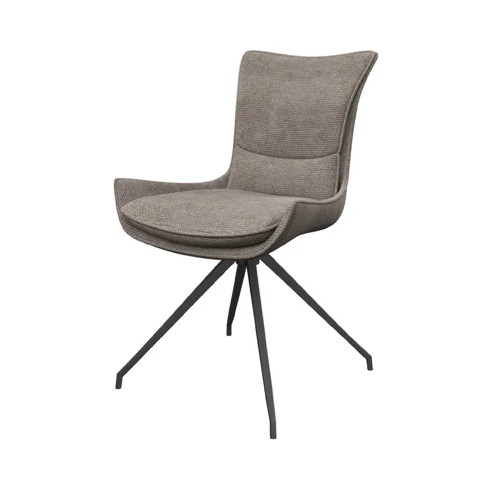 Amber Swivel Dining Chair Mink