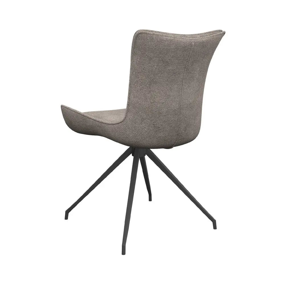 Amber Swivel Dining Chair Mink