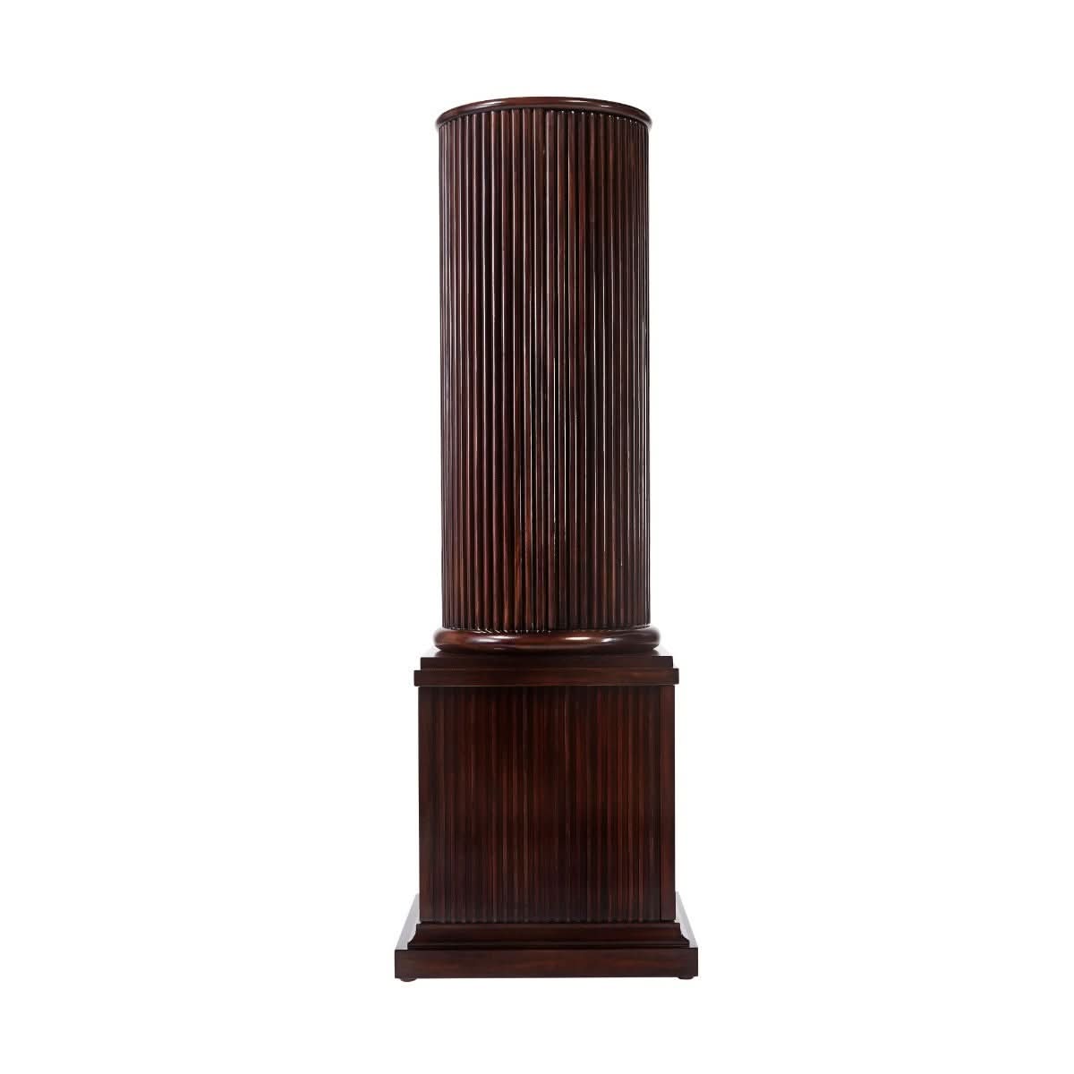 Theodore Alexander Pearson Storage Cabinet Column   Nicholas John Interiors