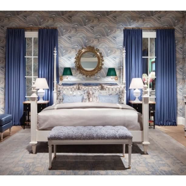 Theodore Alexander Round Wall Mirror Ness   Nicholas John Interiors