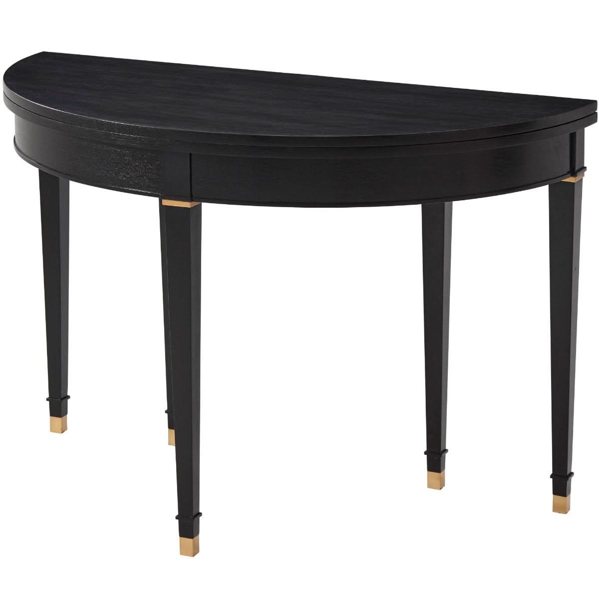 Theodore Alexander Round Folding Centre Table Lynne   Nicholas John Interiors
