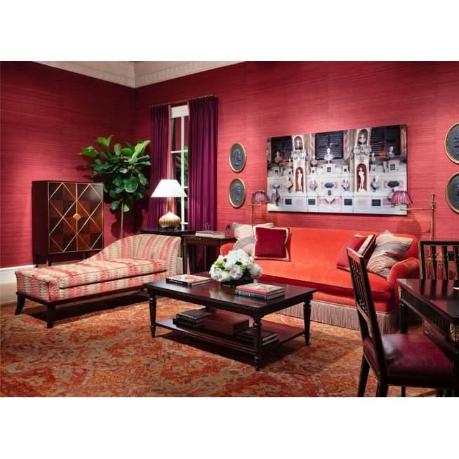 Theodore Alexander Round Folding Centre Table Lynne   Nicholas John Interiors
