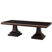 Theodore Alexander Extendable Dining Table Siena Cambridge Finish 199 - 245cm   Nicholas John Interiors