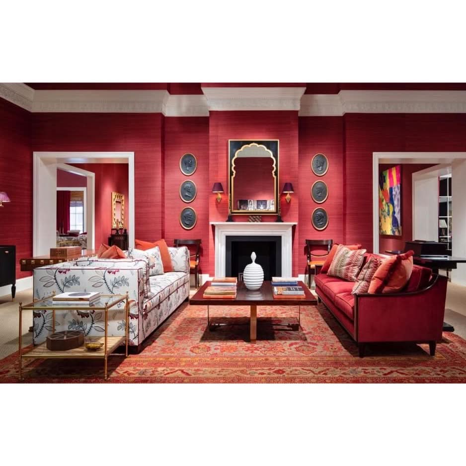 Theodore Alexander Viggo Cherry Wood Dresser   Nicholas John Interiors