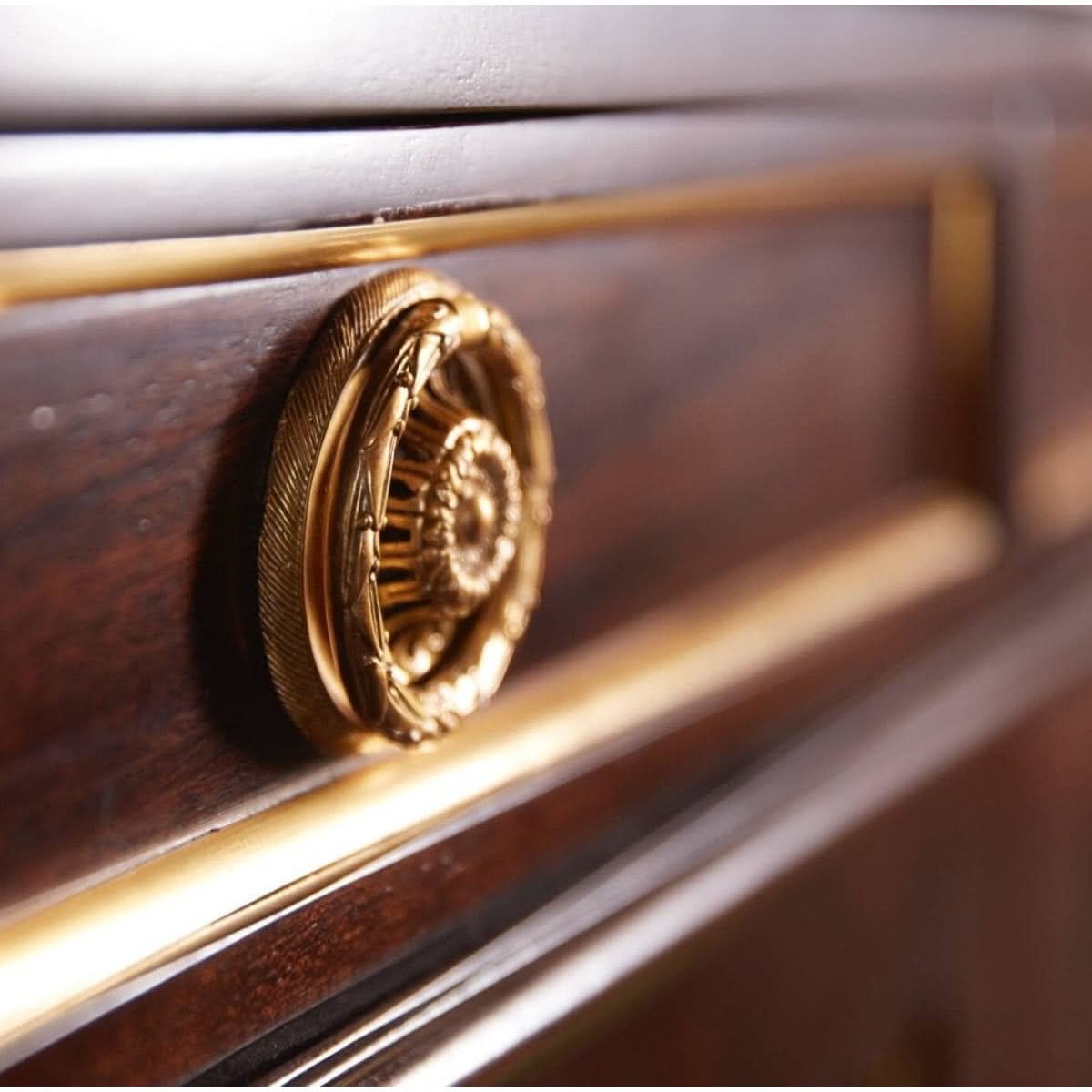 Theodore Alexander Hamilton Sideboard in Marble   Nicholas John Interiors