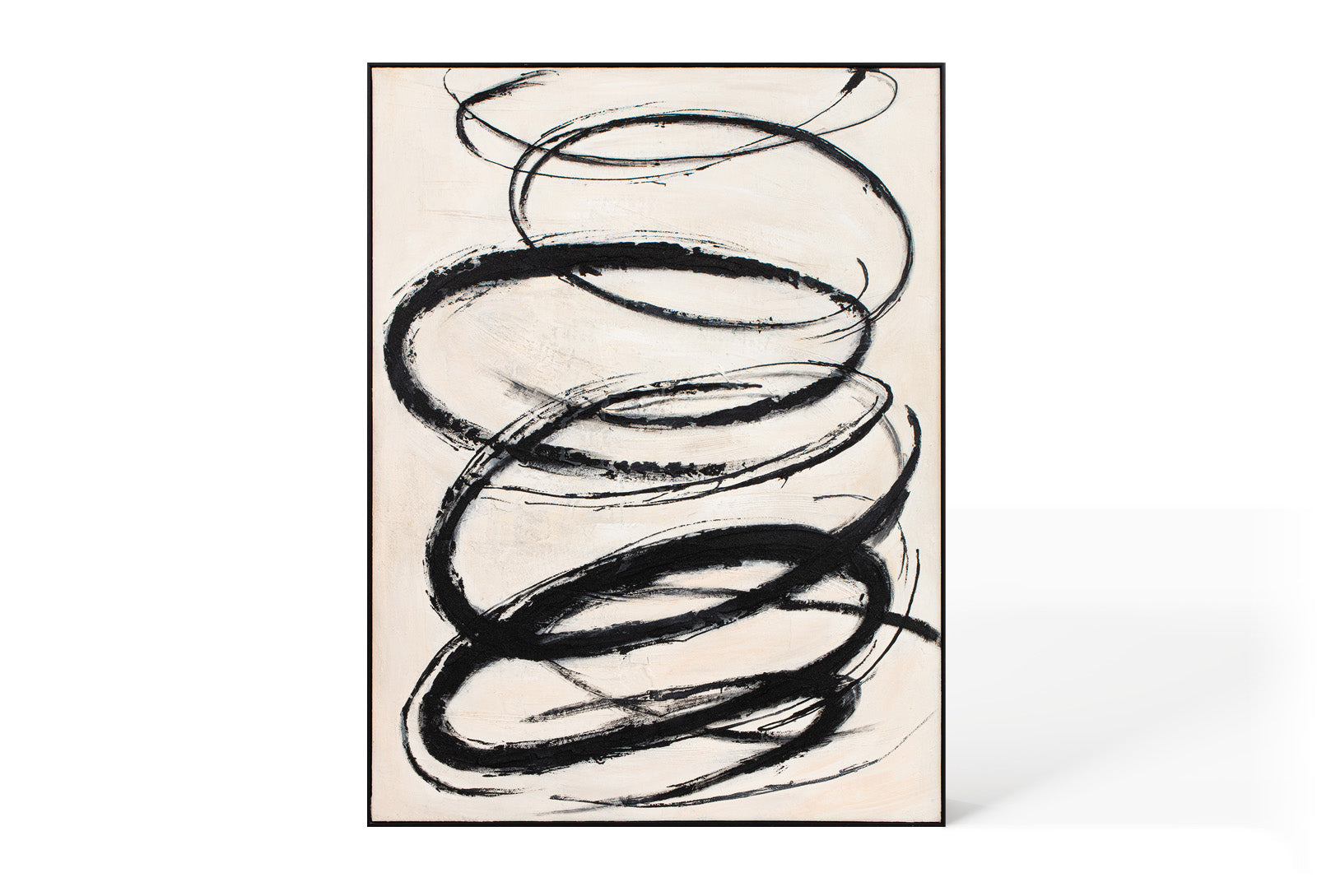 Abstract Design 76 Framed Canvas – 100 x 100 cm  Nicholas John Interiors