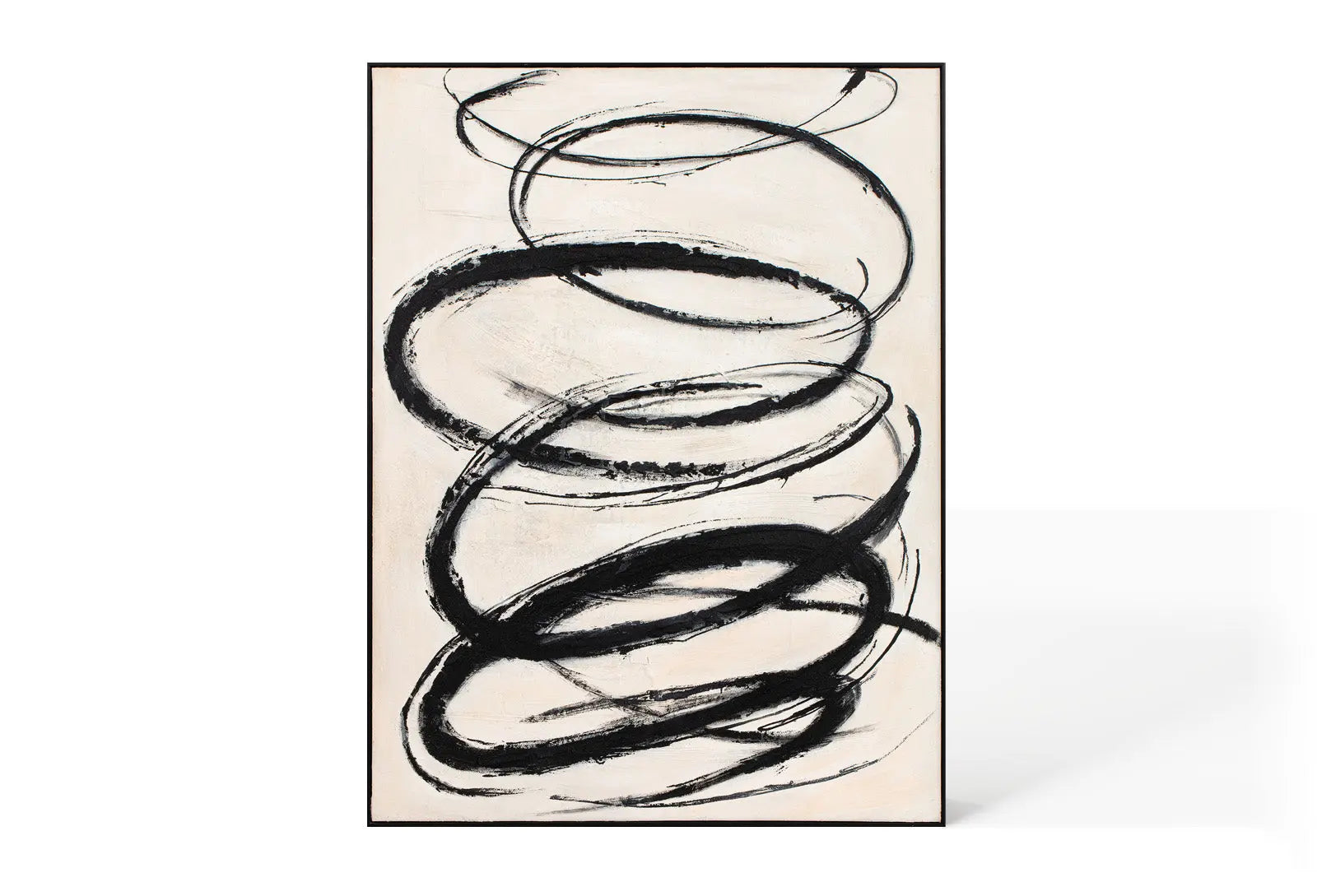 Abstract Design 76 Framed Canvas – 100 x 100 cm  Nicholas John Interiors