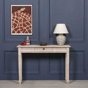 Acacia Wooden Dressing Hall Table   Nicholas John Interiors