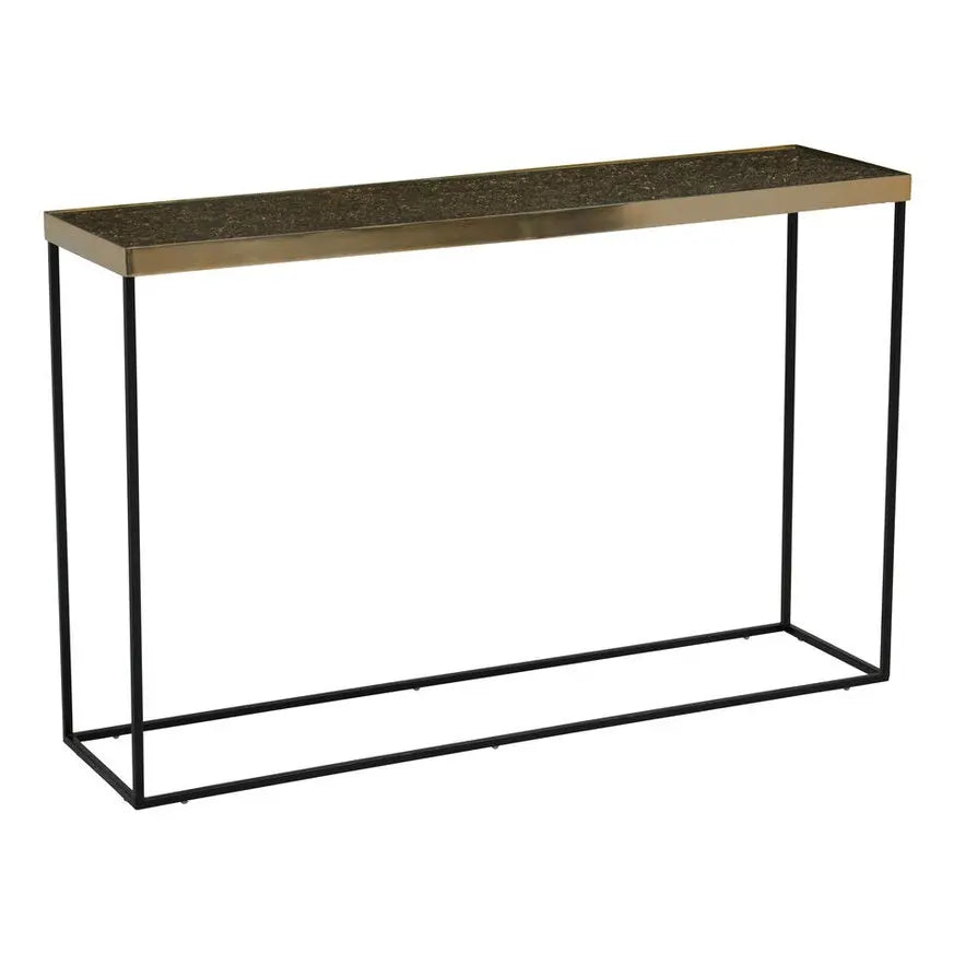 Akuba Gold Console Table   Nicholas John Interiors