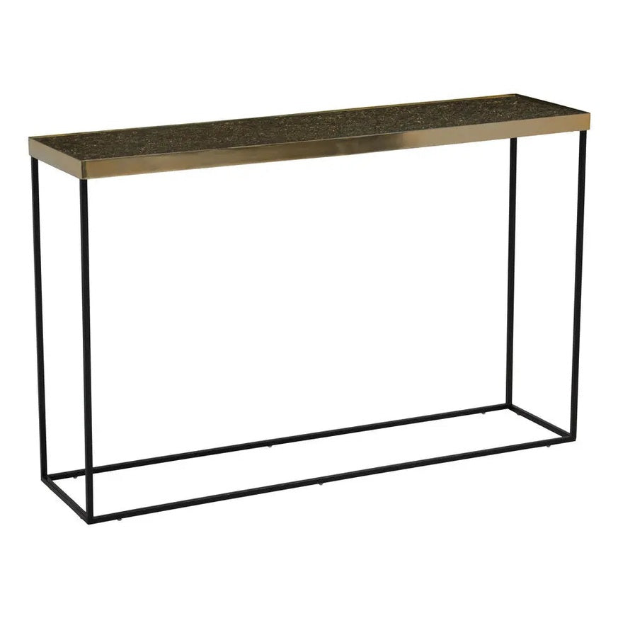 Akuba Gold Console Table   Nicholas John Interiors