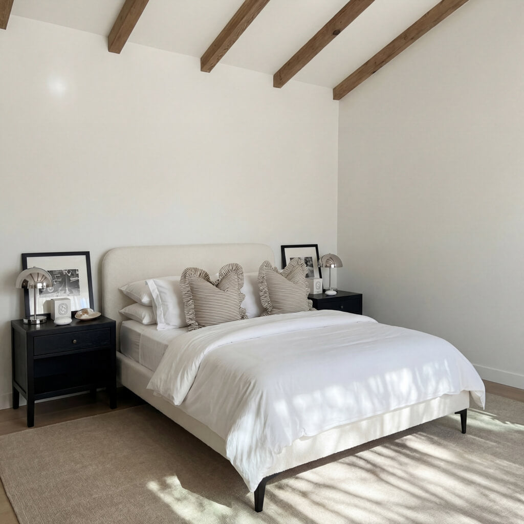 Ashford & Grey Albany Ivory Double Bed