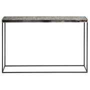 Aloka Silver Console Table   Nicholas John Interiors