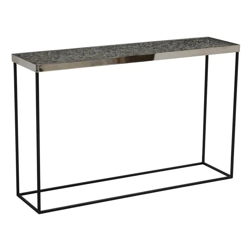 Aloka Silver Console Table   Nicholas John Interiors
