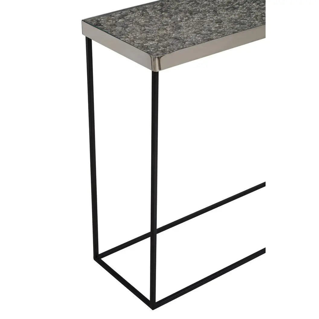 Aloka Silver Console Table   Nicholas John Interiors