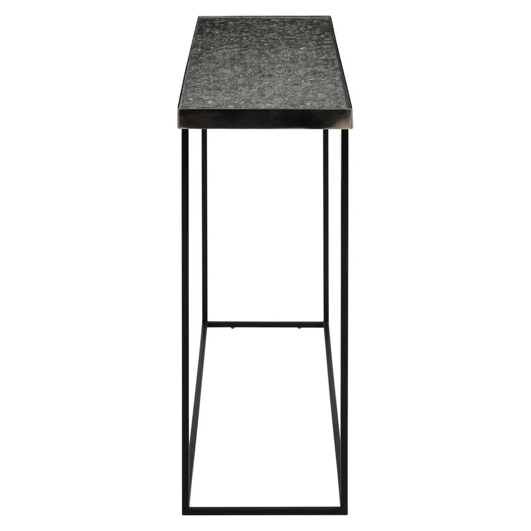 Aloka Silver Console Table   Nicholas John Interiors
