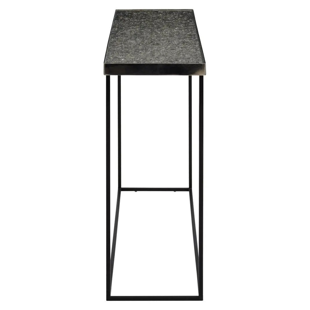 Aloka Silver Console Table   Nicholas John Interiors