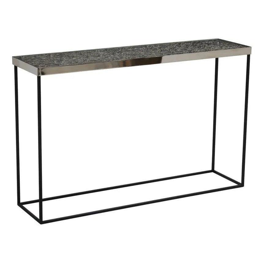 Aloka Silver Console Table   Nicholas John Interiors