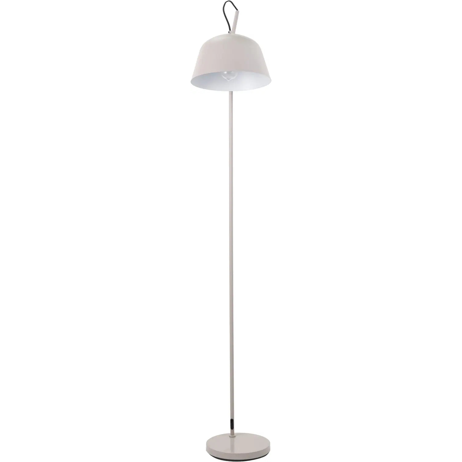 Amalie Grey Metal Retro Task Floor Lamp