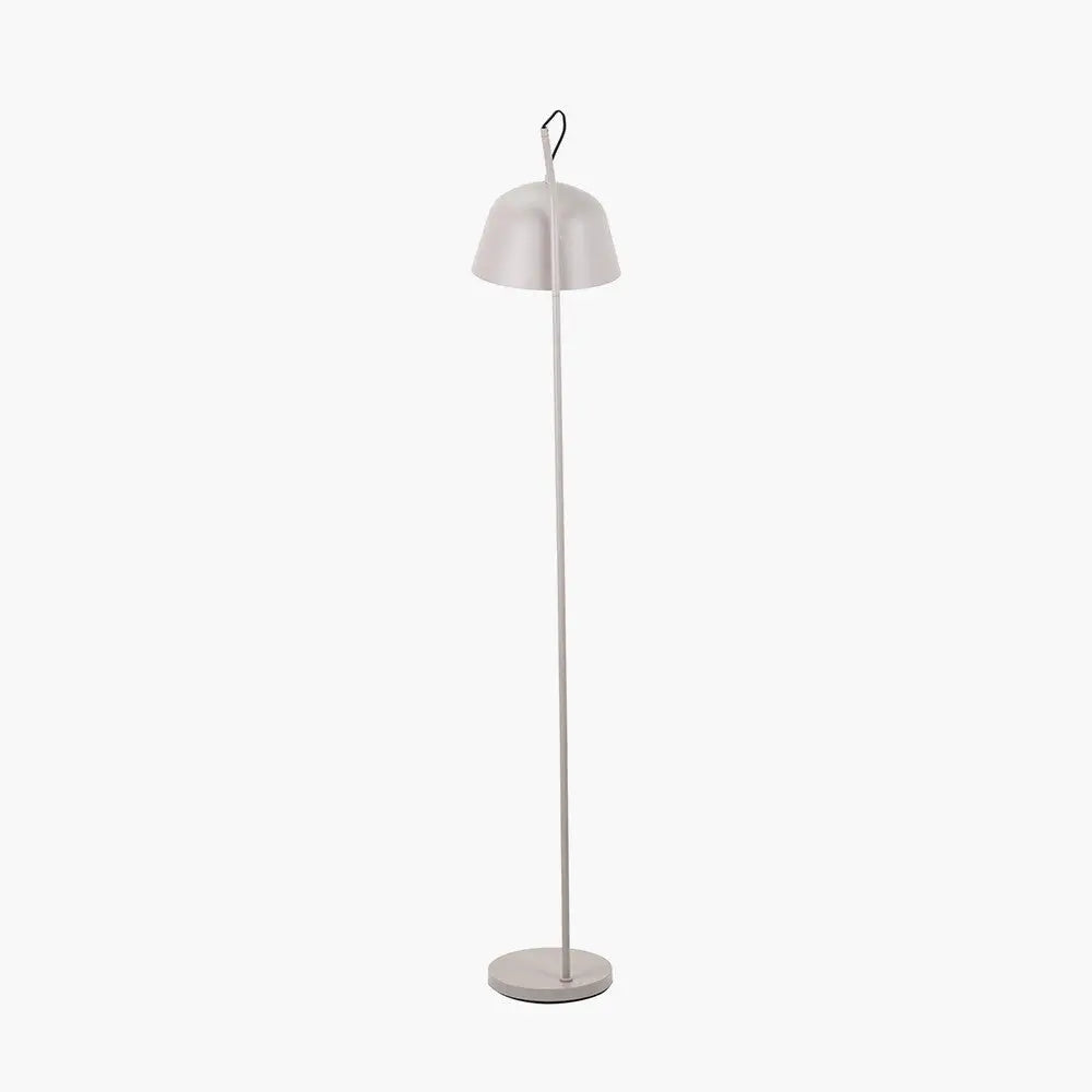 Amalie Grey Metal Retro Task Floor Lamp  Nicholas John Interiors