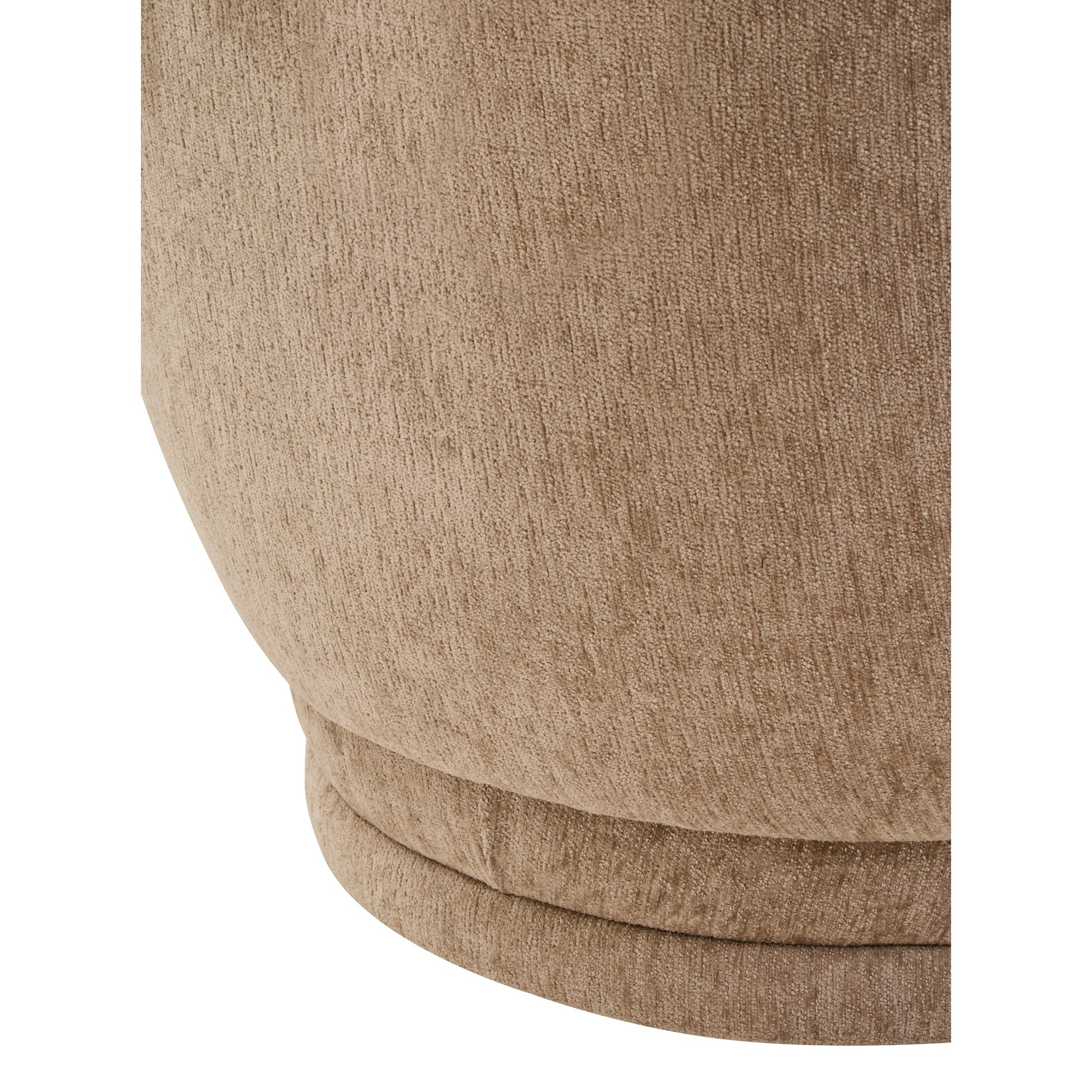 Amira Deep Stone Chenille Curved Chair  Nicholas John Interiors
