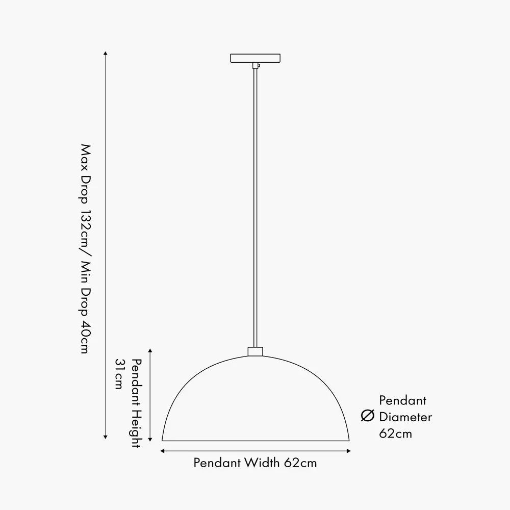 Anders Matt Black and Silver Leaf Metal Dome Pendant   Nicholas John Interiors