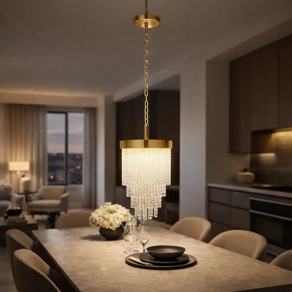 Anistara 1 Pendant Light Brushed Aged Brass   Nicholas John Interiors