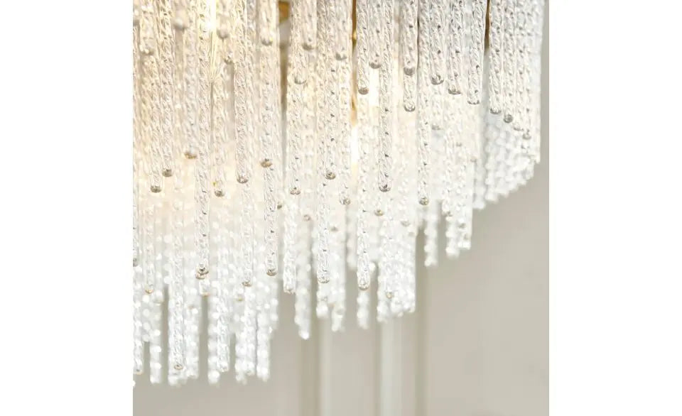 Anistara 9 Pendant Light Brushed Aged Brass   Nicholas John Interiors