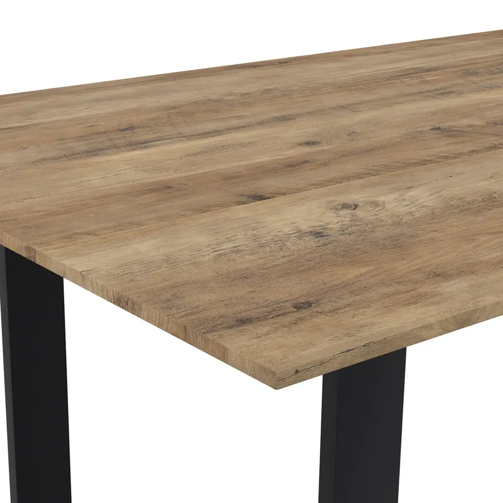 Antibes Russet & Black Dining Table NJ Home Interiors