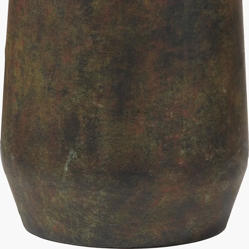 Arbor Verdi Gris Metal Conical Floor Lamp Base  Nicholas John Interiors