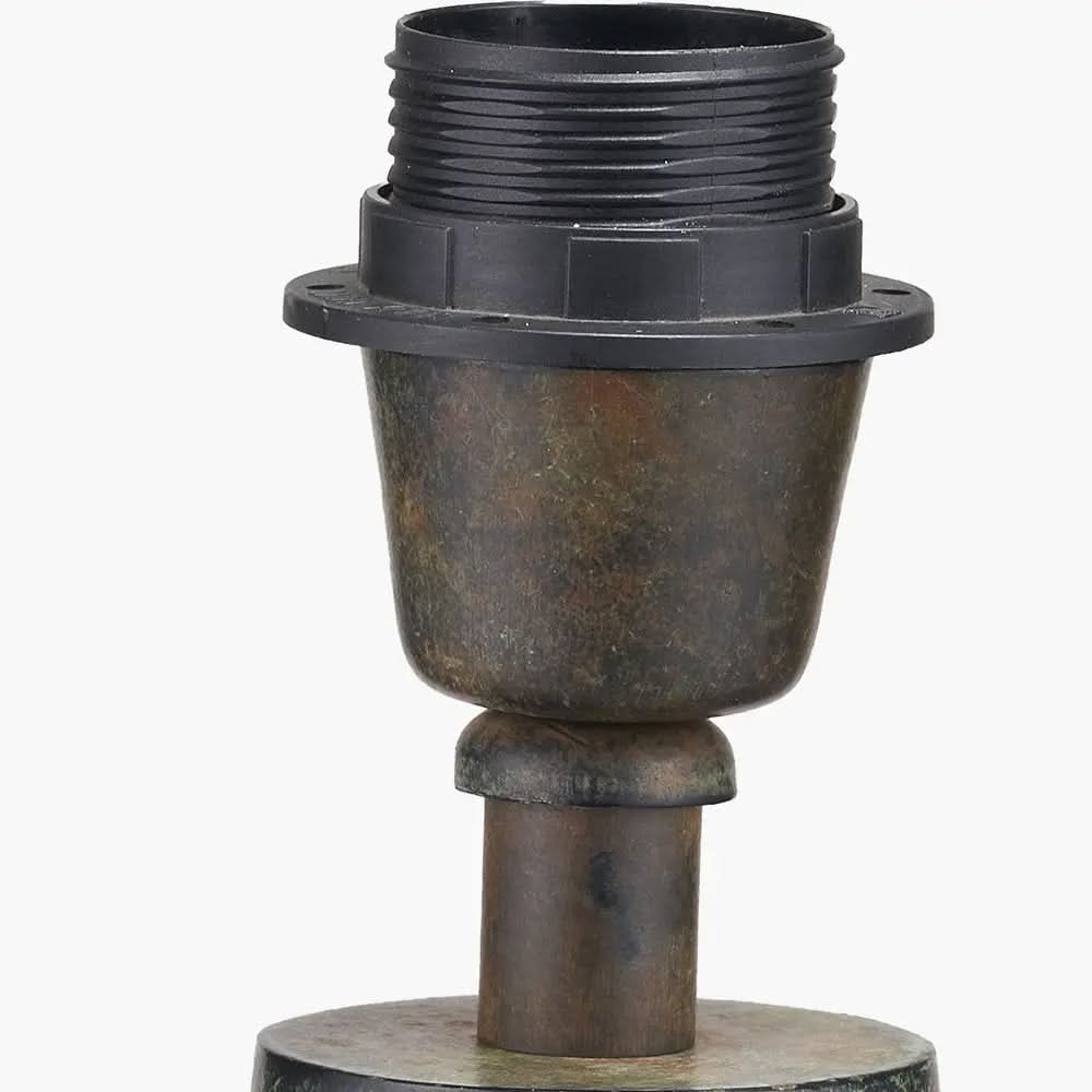 Arbor Verdi Gris Metal Conical Floor Lamp Base  Nicholas John Interiors