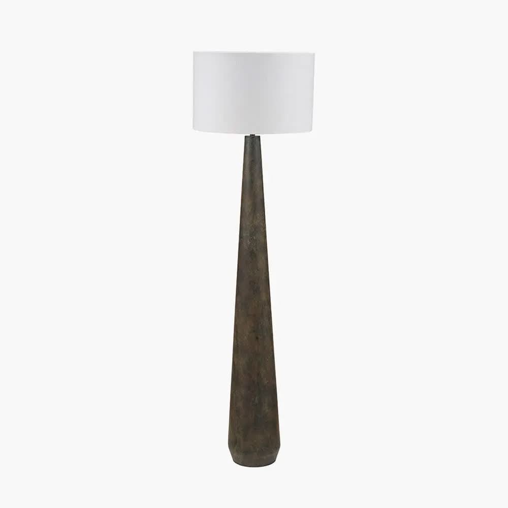 Arbor Verdi Gris Metal Conical Floor Lamp Base  Nicholas John Interiors