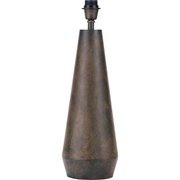 Arbor Verdi Gris Metal Conical Table Lamp Base  Nicholas John Interiors